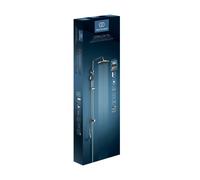 Ideal Standard Ceraflow 25+ Système de douche à combiner avec une robinetterie apparente ou un coude de raccordement mural, BD747AA, Couleur: chrome