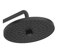 Ideal Standard Ceraflow 25+ Système de douche à combiner avec une robinetterie apparente ou un coude de raccordement mural, BD747XG, Couleur: Silk Black