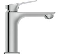 Ideal Standard Ceralife C robinetterie de lavabo, H100, BlueStart, valve Push-Open, BE047AA, Couleur: chrome