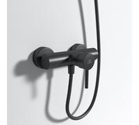 Ideal Standard Robinet de douche Ceraline BC200XG Silk Noir, apparent