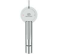 Ideal Standard Ceraline Nuovo robinetterie pour bidet, sortie 105mm avec vidage, BD765AA, Couleur: chrome