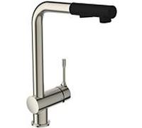 Ideal Standard Mélangeur de cuisine Ideal Standard BC178GN aspect acier inoxydable, avec bec haut et douchette extractible, saillie 225 mm