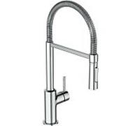 Ideal Standard CeraLook mitigeur de cuisine BC302AA avec Douchette semi-pro, saillie 215 mm, chromé