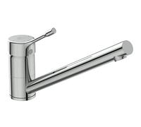 Ideal Standard - Ceralook Mitigeur monocommande pour évier de cuisine, Bouche basse tubulaire pivotante, Chromé