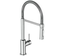 Ideal Standard Mitigeur cuisine Semi-professionnel Ceralook Douchette extractible Chrome BC302AA