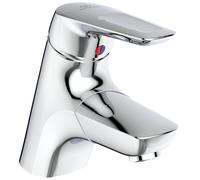 Ideal Standard Mitigeur de lavabo A5654AA CeraMix Blue Lift – Système d'évacuation Chromé