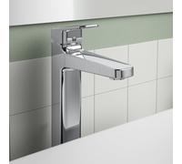 Ideal Standard Mitigeur lavabo CeraPlan BD238AA 138 mm chromé base allongée garniture vidange métal