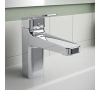 Ideal Standard CeraPlan mitigeur lavabo BD222AA saillie 124mm, chromé, sans garniture de vidange