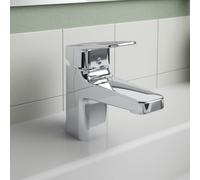 Ideal Standard CeraPlan mitigeur lavabo BD273AA projection 99mm, chromé, avec métal garniture de vidange et fixation Easyfix