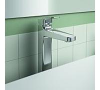 Ideal Standard Ceraplan - Waschtischarmatur ohne Ablaufgarnitur Ausladung 138mm BlueStart chrom