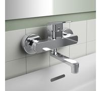Ideal Standard CeraPlan mur mitigeur lavabo BD241AA projection 148-153mm, chromé