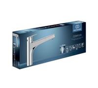 Ideal Standard CeraPlan Mitigeur de cuisine pivotant, basse pression, avec douchette extractible, BD330AA,
