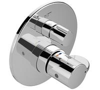 Ideal Standard CeraPlus 2 - Façade pour mitigeur thermostatique bain avec 2 sorties chrome