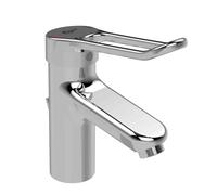 Ideal Standard CeraPlus 2 mitigeur lavabo BC095AA, chromé , avec siphon en métal, avec levier à proue