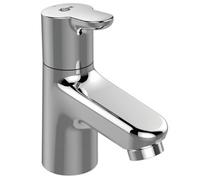Ideal Standard Ceraplus 2 Robinet lave-mains avec bec auto-vidant fixe et poignée 4cm Chrome bc117aa