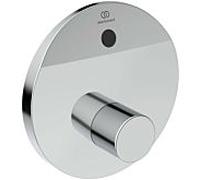 Ideal Standard CeraPlus Kit de finition A6158AA pour mitigeur de douche à capteur encastré, chromé, fonctionnement sur secteur