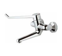 Ideal Standard CeraPlus Sicherheitsarmaturen - Mitigeur monocommande lavabo pour montage mural avec projection 208 mm sans garniture de vidage chrome