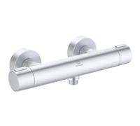 Ideal Standard Mitigeur douche Ceratherm Alu+ thermostatique 100% aluminium recyclé Argent
