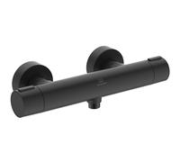 thermostat de douche Ideal Standard Alu+ BD582XG noir satiné, apparent