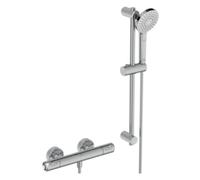 Ideal Standard Idealrain douche 60 cm, avec thermostat de douche CeraTherm T50, chromé