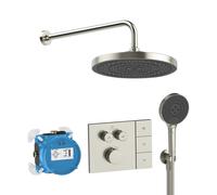Ideal Standard Ceratherm Navigo Solos Ensemble de douche avec mitigeur thermostatique, A7892GN,