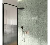 Ideal Standard Ceratherm Navigo Solos Ensemble de douche encastré avec mitigeur thermostatique, A7892AA,