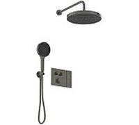 Ideal Standard CeraTherm Navigo Solos pack de robinetterie A7892A5 mitigeur de douche à encastrer, gris magnétique