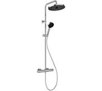 Ideal Standard Ceratherm Système de douche T 25+ Eco A7212AA avec thermostat de douche, douchette à main, chromé