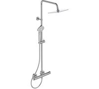 Ideal Standard Idealrain système de douche A7240AA thermostatique de douche apparent Ceratherm T100, chromé