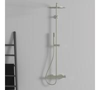 Ideal Standard Ceratherm T125 Colonne de douche en applique avec mitigeur thermostatique, A7589GN,