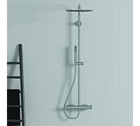 Ideal Standard Ceratherm Système de douche T125 A7589AA avec thermostat de douche, douchette à main, chromé