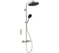 Ideal Standard Ceratherm T125+ Colonne de douche en applique avec mitigeur thermostatique, A7689GN,