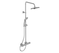 Ideal Standard - Système de douche Idealrain A7208AA chromé avec thermostat CeraTherm T25