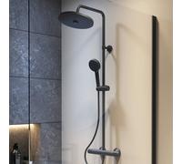 Ideal Standard Ceratherm T25+ Colonne de douche en applique avec mitigeur thermostatique, A7210XG,