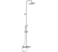 Ideal Standard - Ceratherm T25 Colonne pour baignoire/douche avec thermostatique extérieur, Chrome