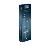 Ideal Standard Ceratherm T25 Combiné de douche avec thermostat de douche, hauteur 600mm, chrome, A7203AA