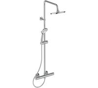 Ideal Standard Ceratherm T25 ensemble de douche mural avec thermostat avec douche pluie chrome A7208AA