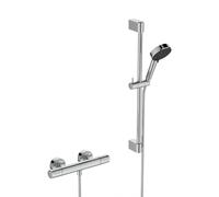 Ideal Standard Ceratherm T25 N Robinetterie de douche en applique avec mitigeur thermostatique, A8537AA,