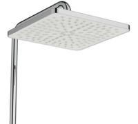 Ideal Standard Ceratherm T25 N Système de douche Eco avec thermostat de douche, douchette à main 2 fonctions et douche de tête carrée, chrome, A8525AA