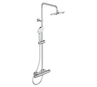 Ideal Standard Système de douche Idealrain Ceratherm T50 A7230AA avec thermostat et tablette, chromé