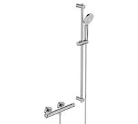 Ideal Standard Idealrain douche 90 cm, avec thermostat de douche CeraTherm T50, chromé