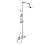 Ideal Standard Idealrain système de douche A7225AA douchette 110 mm, avec thermostat de douche, chromé