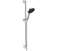 Ideal Standard Combinaison de douche Idealrain Solos A7898AA barre 903 mm, douchette à main avec 3 fonctions, chromée