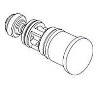 Ideal Standard complète, AP Bade, chrome A960575AA