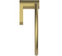 Ideal Standard Conca Anneau porte-serviettes, rond, fixation cachée, T4503A2, Couleur: Or brossÃ©