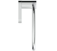Ideal Standard Conca Anneau porte-serviettes, rond, fixation cachée, T4503AA, Couleur: chrome