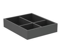 Ideal Standard Conca Boîte de rangement, anthracite mat, T3980Y2, Exécution: 200x230x50mm