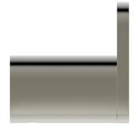 Ideal Standard Conca Crochet pour serviette, fixation invisible, T4507GN, Couleur: Silver Storm