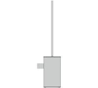 Ideal Standard Conca Cube balai de WC avec support, sans couvercle, T4494AA, Couleur: chrome