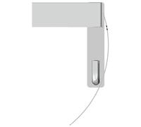 Ideal Standard Conca Cube Porte-rouleau de papier, avec couvercle, T4496AA, Couleur: chrome